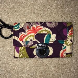 Vera Bradley keychain wallet